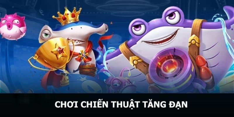 Sử dụng tính năng tăng đạn để nâng cao tỷ lệ săn cá khủng